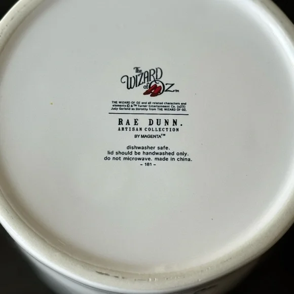 Rae Dunn Wizard of Oz Artisan Collection - Picture 3 of 3